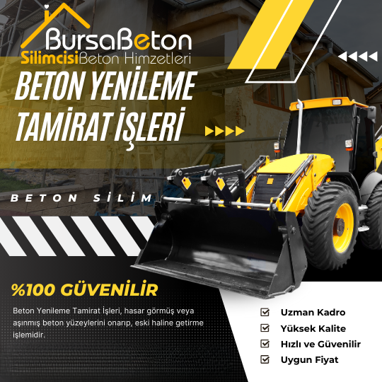 Beton Yenileme Tamirat İşleri