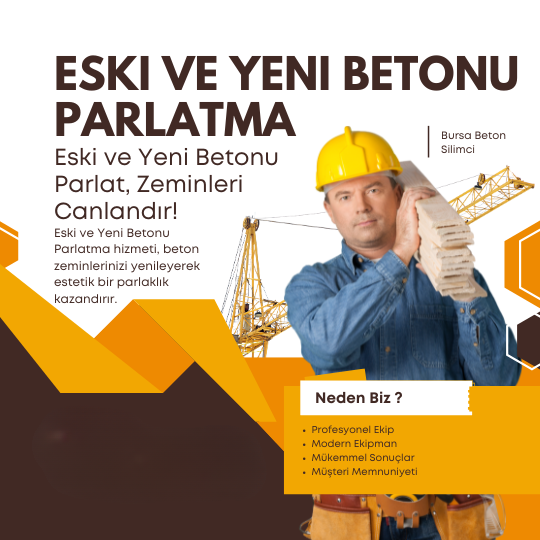Eski ve Yeni Betonu Parlatma
